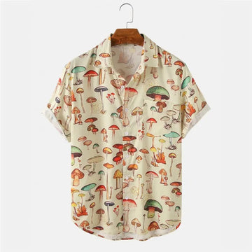 Camisa Manga Curta Mushroom